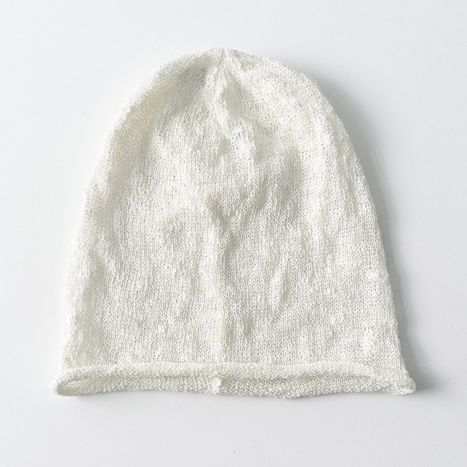 슬라브 여름비니모자 얇은 니트 비니 숏 롱 봄 여성 비니