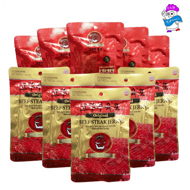 코주부 오리지널 육포, 30g, 10개