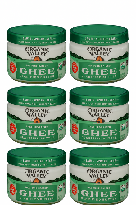 오가닉밸리 기 버터, 6개, 212g