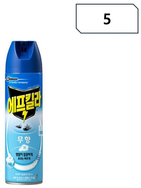 어서오이소 에프킬라 에어로졸 무향(500ml 한국존슨)