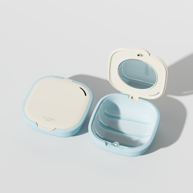 와미 리테이너 신형 교정기케이스, 1개, 스카이아이스크림