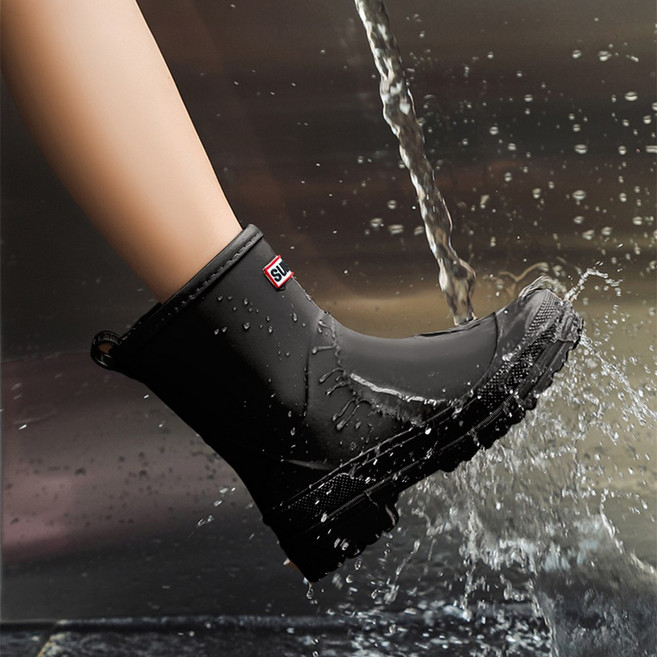 모니즈 비오는날엔 미끄럼방지 미들 레인부츠 고퀄리티 장화