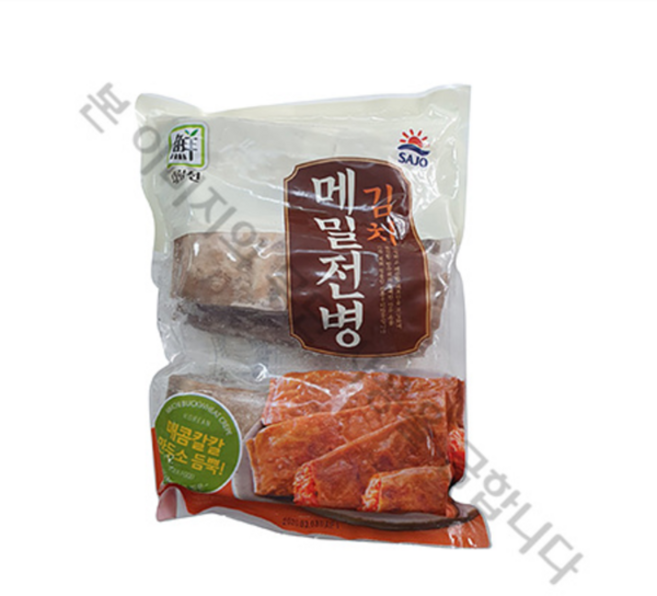 사조대림 김치메밀전병(120g ) 1.2Kg, 10개, 120g