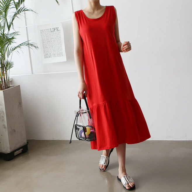 [아이엠수] 머메이드 프릴원피스