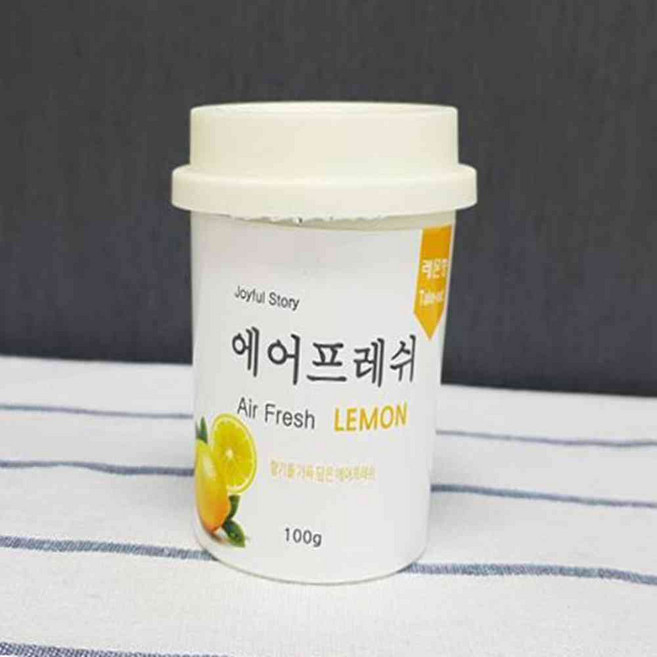 엠에스몰 에어프레쉬 방향제 레몬 100g 욕실방향제