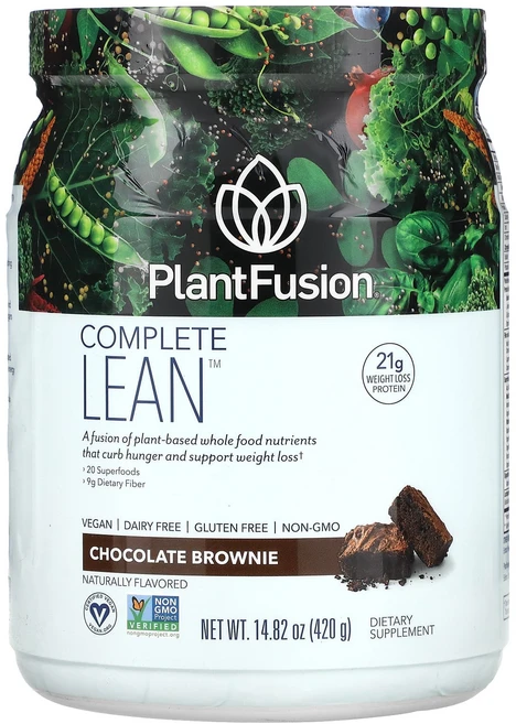 PlantFusion 컴플리트 Lean 초콜릿 브라우니 420g(14.82oz), PlantFusion컴플리트Lean초콜릿브라우니420g, 420g, 1개 - 쿠팡