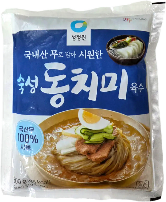 청정원 동치미육수, 15개, 300g
