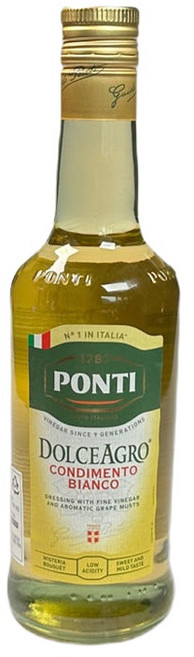 폰티 발사믹 화이트식초 500ML 샐러드 드레싱 콘디멘토 와인 양식, 1개
