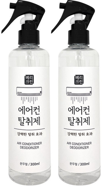 베리크린 에어컨 탈취제, 300ml, 2개