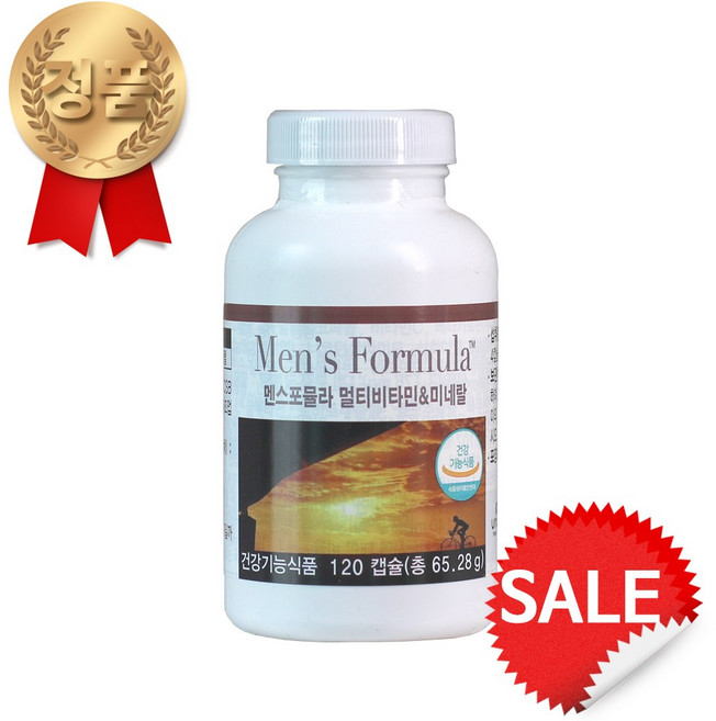 유니시티 멘스포뮬라 멀티비타민&미네랄, 120정, 1개