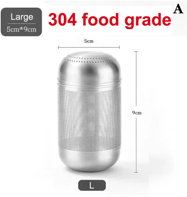 차 여과기 304 스테인리스 스틸 차 인퓨저 차 잎 향신료 필터 볼 여과기 티포트 미세망 커피 필터 차 도구