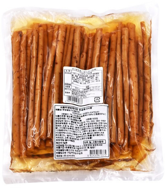 가쓰오우엉절임 (일제) 500g 야마고보 기츠오, 1개