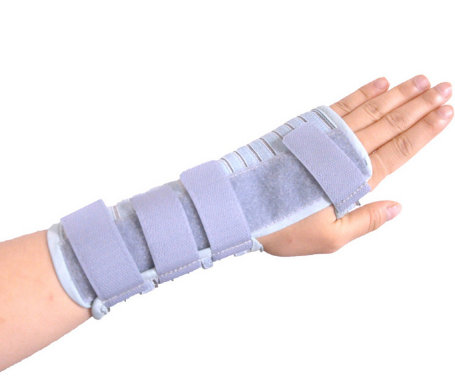 반깁스 손목 보호대 우측 회색, 1개