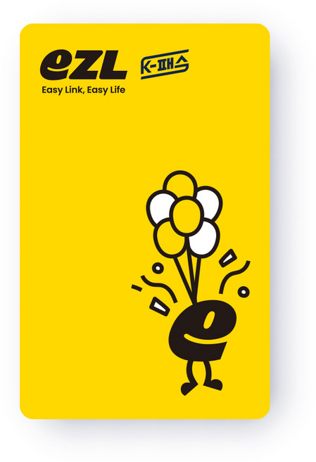 이즐 K패스 교통카드, 옐로우, 1개