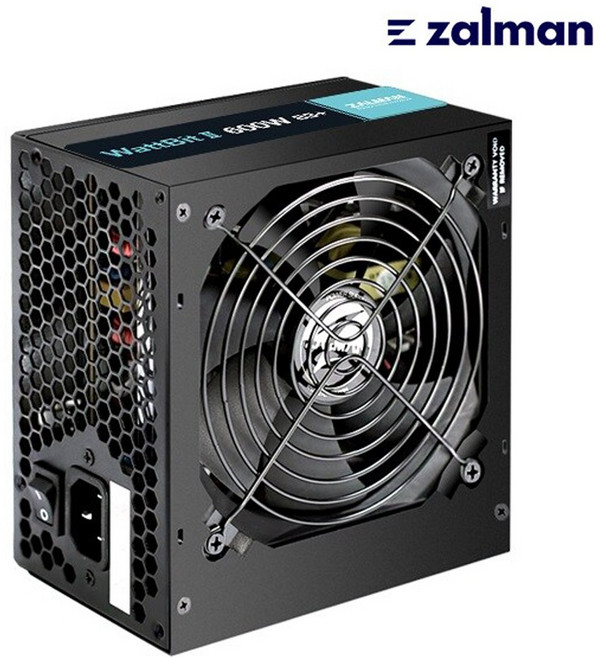 잘만 Wattbit II 600W ATX 파워서플라이 가성비 PC 파워 정격600W