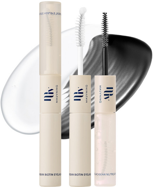 모브닝 듀얼 블랙빈 래쉬 세럼 속눈썹 케어&스타일링, 1개