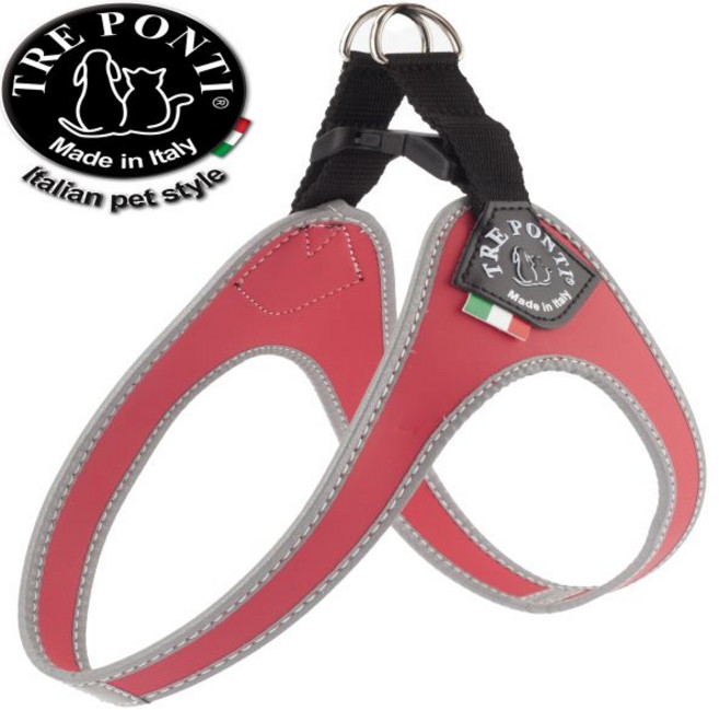 트레폰티 이지핏 리버티 버클타입 하네스, 레드