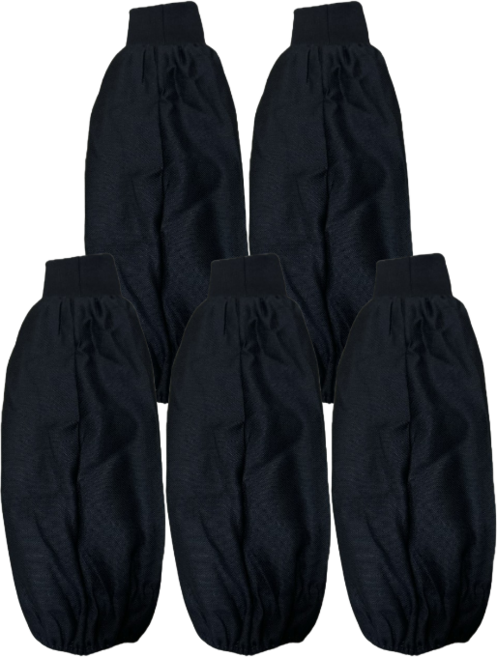 국산 검정 팔토시 (일반용 용접용) 작업 공방 공장 다용도, 블랙, 5세트