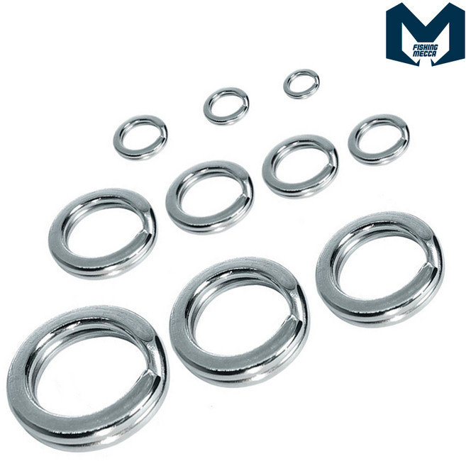 피싱메카 루플라 루어 평탁 스플릿 링 메탈지그 쇼어지깅 빅게임용, 1개