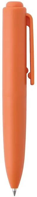 [또또샵] 무인양품MUJI무지 컴팩트 겔 잉크 노크식 볼펜 0.5mm, 1개, 오렌지