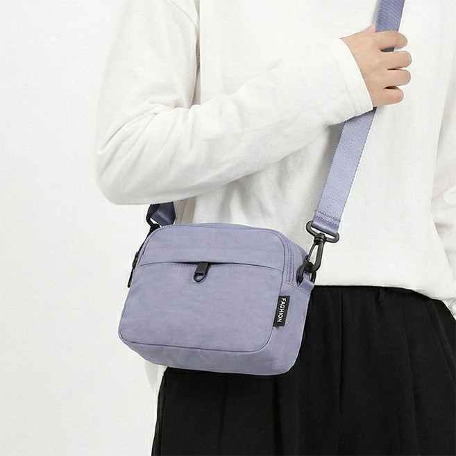 미니 크로스백 메신저백 남녀 공용 일상용 가방 캐주얼 가방
