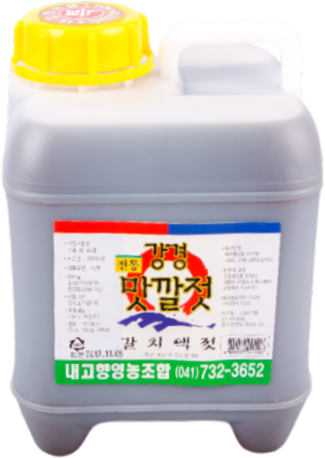 내고향젓갈 명품 국산 갈치액젓 원액 100%, 1개, 5kg