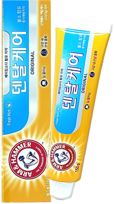 암앤해머 베이킹소다 함유 덴탈케어 치약 150g, 1개