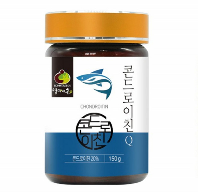 관절엔 콘드로이친 황산 저분자 어골칼슘 상어연골분말 콘드로이틴 콘드로이친가루 효능 추천 필수아미노산 아르기닌 미네랄믹스 초록입홍합 보스웰리아추출분말 콘드로이친분말 150g, 1개