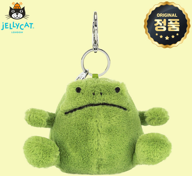 젤리캣 키링 리키 레인 개구리