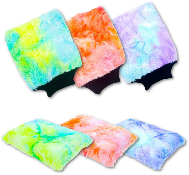 퓨어스타 컬러팝 워시패드&워시미트, 패드(다크핑크), 1개