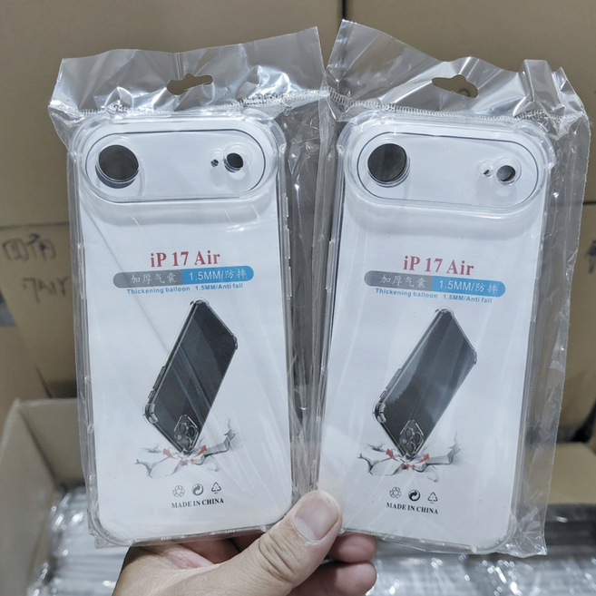 키와이 [ABC0581] 0.5mm 초경량 TPU 아이폰17 케이스 투명케이스 당일발송