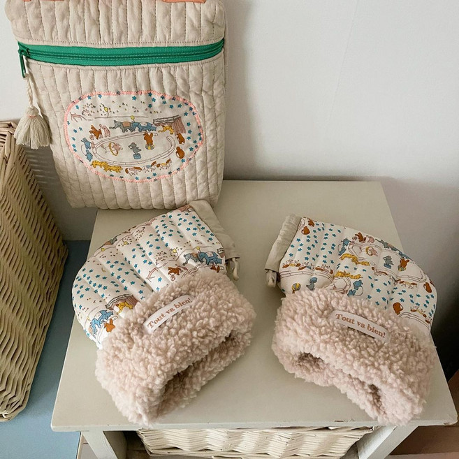 킥보드 워머 자전거 워머, 서커스브라운, 1개