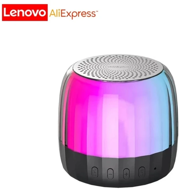 Lenovo K3PLUS 무선 블루투스 소형 스피커 분위기 감지 LED 다채로운 조명 높은 아름다움 야외 휴대용, 01 K3plus