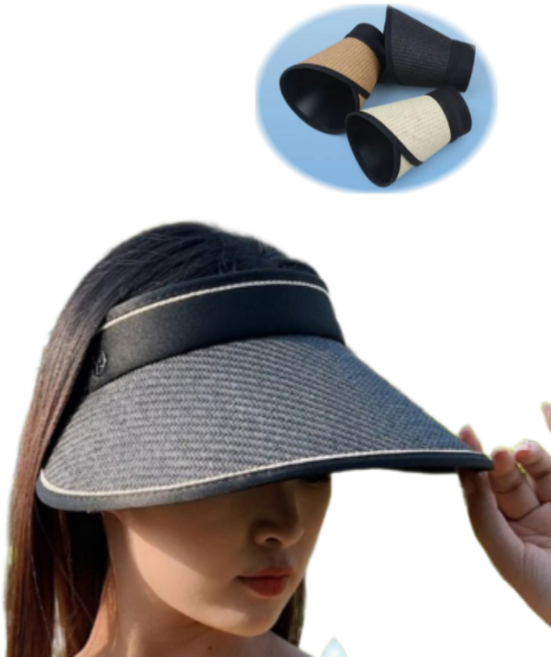 어뮤즈 자외선 차단 돌돌이 썬캡