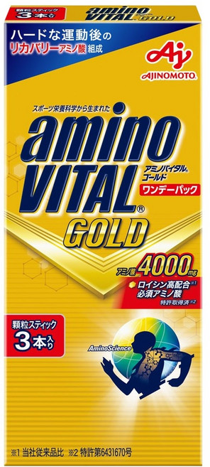 아미노바이탈 골드 원데이 팩 자몽맛 스틱 3개입, 14.1g, 1개
