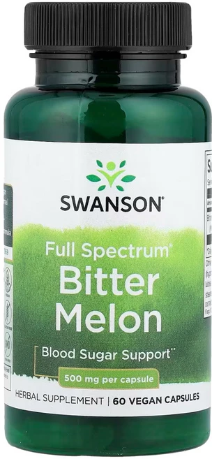 스완슨 비터멜론 여주 500mg 60캡슐 Swanson, 6개, 60정 - 쿠팡