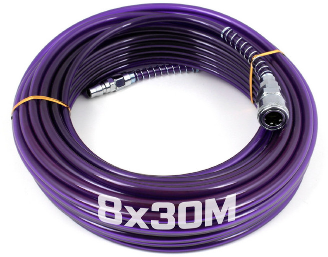 특A급 우레탄연질 보라 8파이X30M 에어호스 에어줄 타카호스 콤프레샤호스 에어호수 타카호스, 24. 보라 8파이X30M, 1개