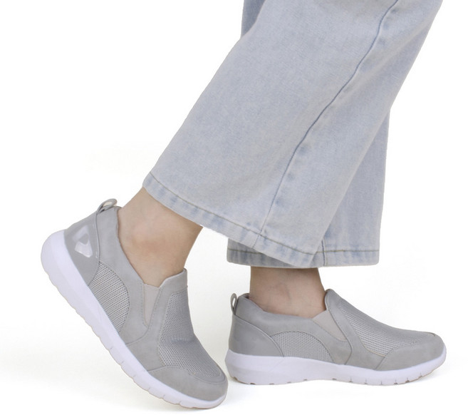 여성 nature sole 심플리 스니커즈 여자 슬립온