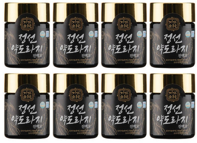 고형분 70이상의 초고농축 면역증진 강원도 정선 약도라지 진액고 8병, 100g, 8개