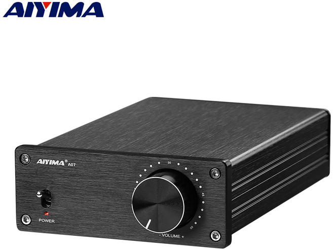 AIYIMA A07 TPA3255 파워앰프 300Wx2 Class D 스테레오 디지털 오디오 앰프 HiFi 2.0 사운드앰프 스피커 홈시어터 DIY, NE5532 OP AMP