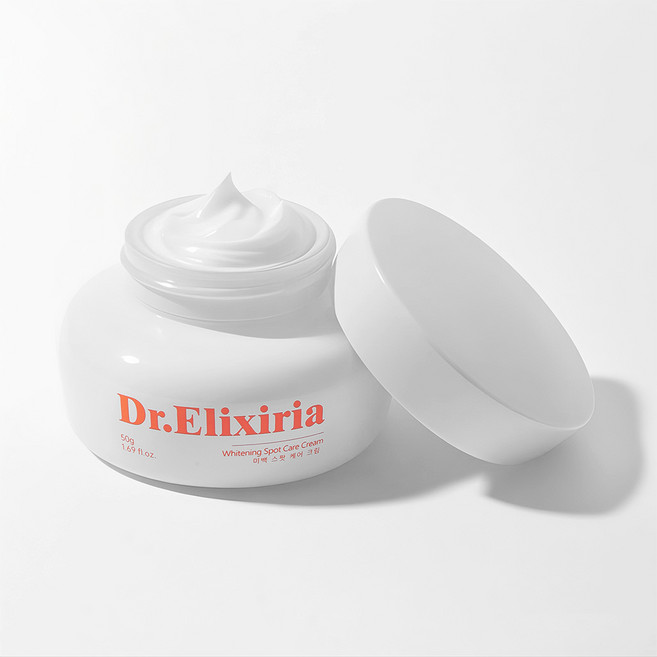 디알엘릭사 기미크림 미백 크림 기능성 잡티 화이트닝 케어 톤업크림 주름 개선 영양 탄력 수분 크림, 1개, 50g