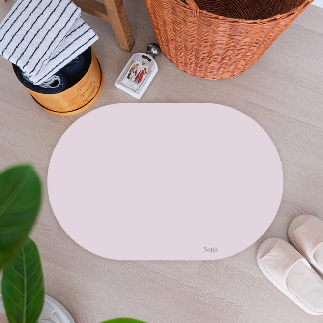 네르하 빨아쓰는 소프트 규조토 발매트 주방 싱크대 매트 4세대, 발매트60x40, 5.라이트 퍼플