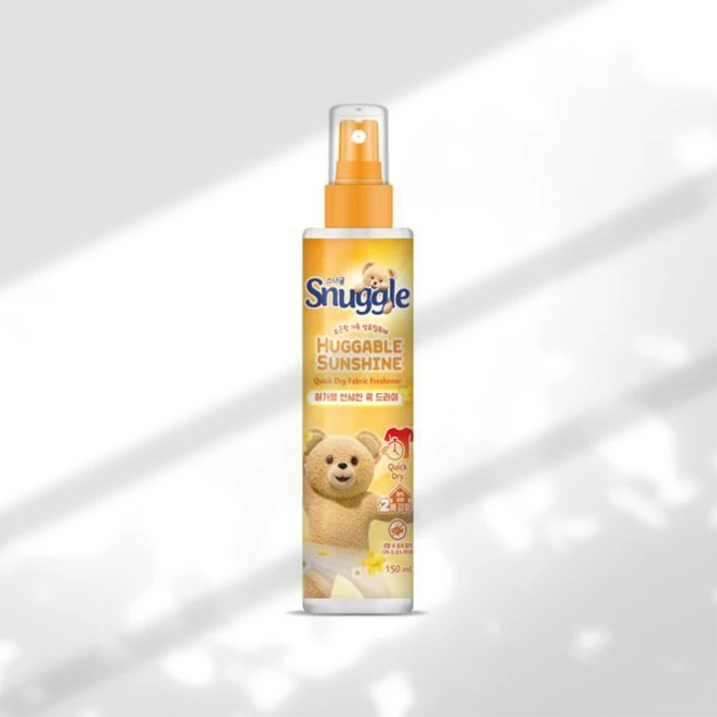 스너글 섬유탈취제 허거블 선샤인 퀵드라이 - 쿠팡