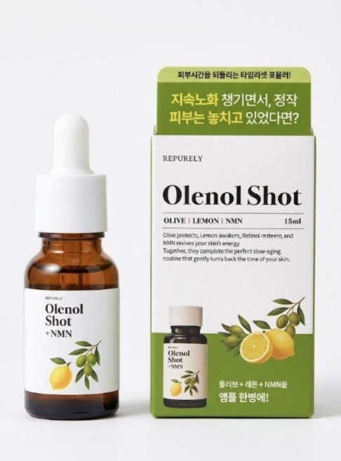 올레놀샷 NMN, 1개, 15ml