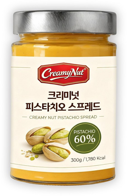크리미넛 피스타치오 스프레드, 1개, 300g