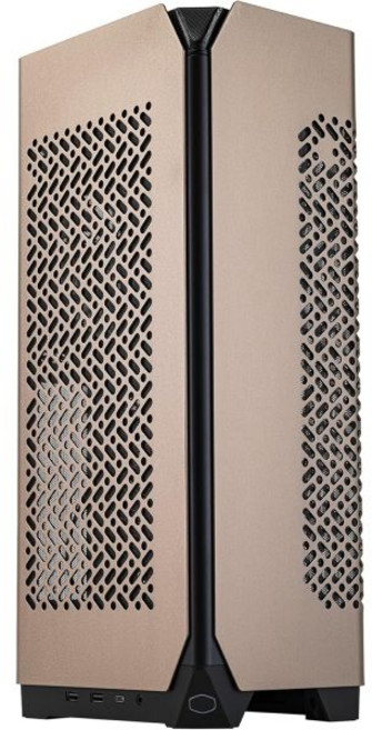 Cooler Master 쿨러 마스터 NR200P MAX 미니 ITX 케이스 280mm AIO 850W SFX PSU 수직 GPU 마운트 PCIe Gen4 라이저 유리 또는 벤, NCORE 100 MAX Bronze, 1개