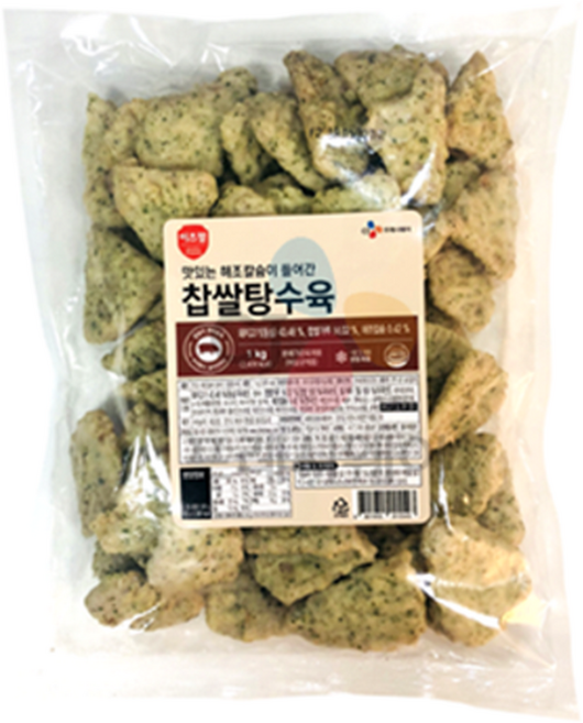 이츠웰 찹쌀 탕수육, 2개, 1kg