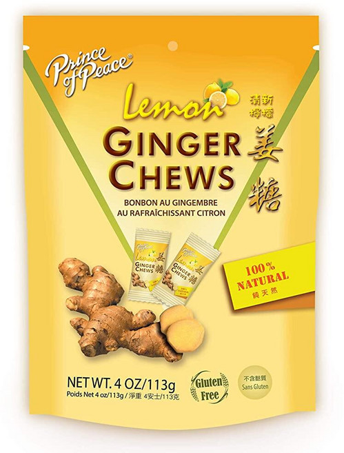 프린스오브피스 진저 츄 레몬 113g, 1개