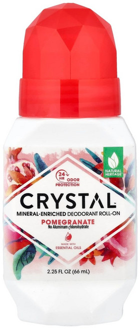크리스탈 미네랄 데오도란트 롤온 석류향 66ml CBD-11661, 1