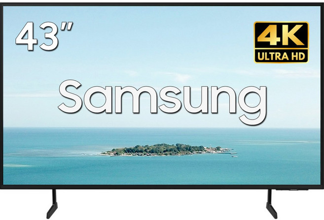 [삼성전자 TV] 비지니스 사이니지 BEC-H TV UHD 4K LED TV 에너지효율 1등급 LHBEC-H, 107cm/(43인치), LH43BED, 스탠드형, 방문설치